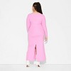 Women's Long Sleeve ButterBliss Maxi Bodycon Dress - Wild Fable™ - 3 of 3