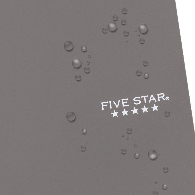 Five Star 150pg 5 Subject College Ruled Notebook 9.5&#34;x6&#34;, 4 of 9