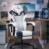 YOOCOZZ Ergonomic Gaming Chairs with Big Tall Mesh,Footrest and Lumbar Support - 2 of 4