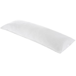 Cheer Collection Hypoallergenic Down Alternative 20" x 54" Body Pillow with Washable Cover - 1 of 4