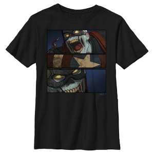 Boy's Marvel What if…? Zombie Captain America T-Shirt - 1 of 4