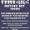 Women's Design By Humans Halloween Error 404 Costume Not Found Apparel, Funny Geeky By khaledned99 Racerback Tank Top - 2 of 3