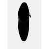 Hakra Flared Heel Suede Boots Women - 4 of 4