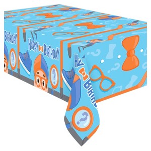 Treasures Gifted Blippi Tablecloth - Blippi Party Supplies - 3 Pack - 1 of 4