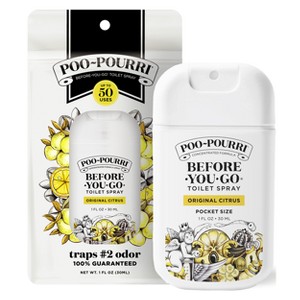 Poo-Pourri Pocket Spray Air Freshener - Original Citrus - 1 fl oz - 1 of 4