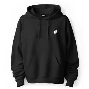 Dalix Embroidered Ghost Hoodie Soft Fleece Hood Sweatshirt Mens - 1 of 4