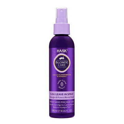 Hask Blonde Care 5-in-1 Leave In Spray - 6 Fl Oz : Target