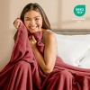 Microplush Fleece Bed Blanket by Bare Home - 3 of 4