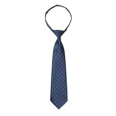 Hope & Henry Boys' Blue Anchor Tie (blue, Small) : Target