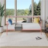 GustoWave Twin Size Daybed Frame, Heavy Duty Metal Slats Mattress Foundation Platform Sofa Bed with Trundle for Bedroom Living Room - 3 of 4