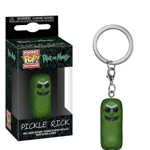 FUNKO POP Pocket ! : Rick & MortyPickle Rick KEYCHAIN - 1 of 2