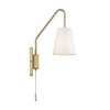 Savoy House Owen 1 - Light Swing Arm Lamp in  Warm Brass - 4 of 4