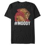 Men's Beauty and the Beast #Moody Distressed T-Shirt
