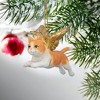 Design Toscano Honor the Feline: Orange Tabby Holiday Cat Angel Ornament - 2 of 4