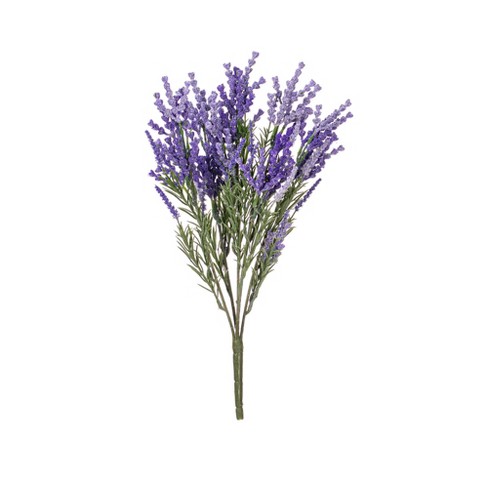 Vickerman 19" Purple Artificial Lavender Bush, 2 per bag. - image 1 of 4