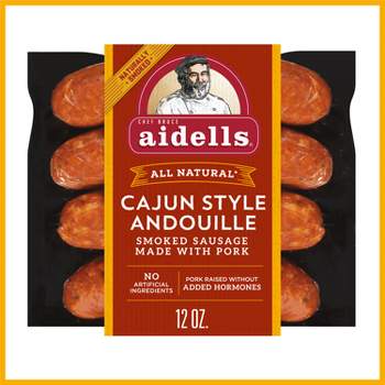 Aidells Cajun Style Andouille Smoked Pork Sausage - 12oz/4ct
