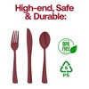 Smarty Had A Party Red Disposable Plastic Party Cutlery Set - 144 Sets - 3 of 4
