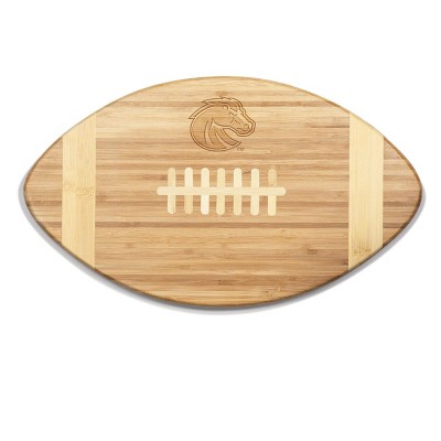 NCAA Boise State Broncos Touchdown! Football Cutting Board & Serving Tray - Brown