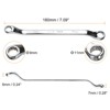 Unique Bargains Metric CR-V 12 Point 45 Degree Offset Double Box End Wrench - 2 of 4