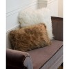 Luxe Belton Faux Fur Pillow | 2-Pack | 12"x20" - 3 of 4