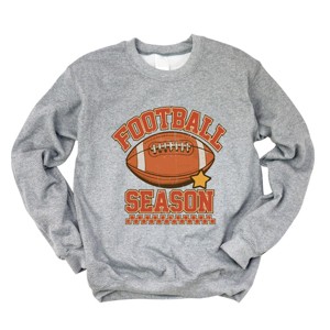 Simply Sage Market Football Season Star Sweatshirt - 1 of 4