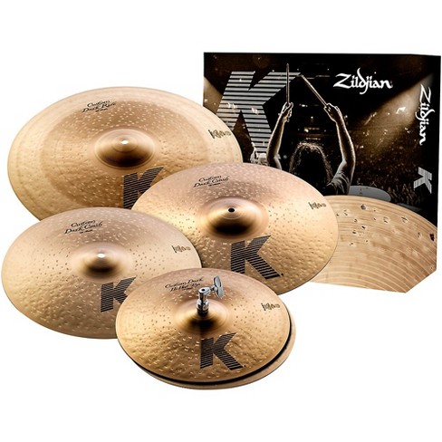 zildjian k custom dark cymbal pack with free 18 crash