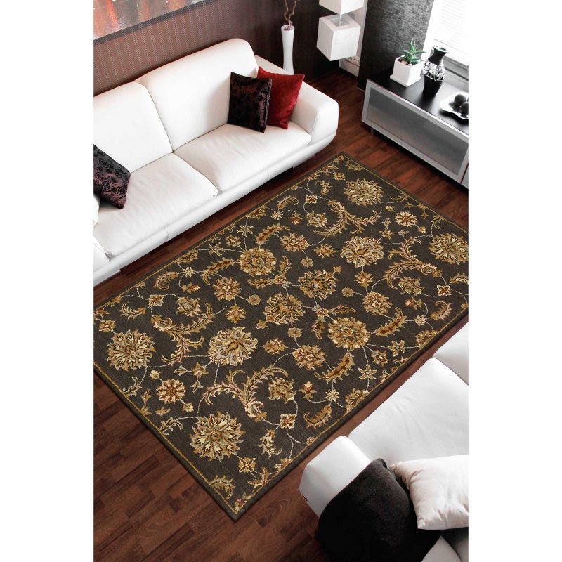 Nourison India House Charcoal Area Rug, 2 of 6