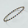 Ross-Simons 6.00-7.00 ct. t.w. Sapphire and 10kt Yellow Gold Bead Stretch Bracelet - 3 of 4