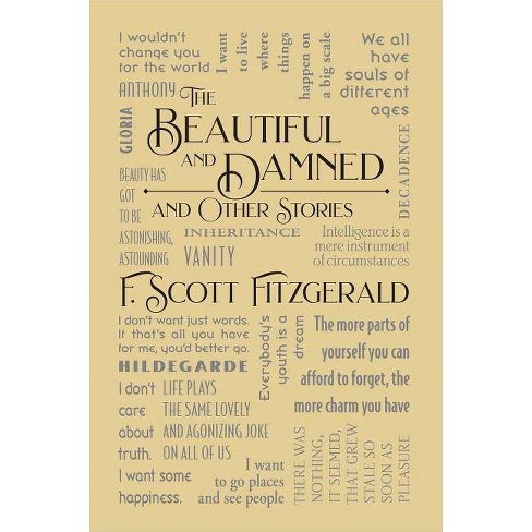 The Beautiful And Damned And Other Stories Word Cloud Classics By F Scott Fitzgerald Paperback Target