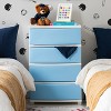 IRIS USA Plastic 4 Drawer Storage Cart, Organizer Unit for Bedroom, Closet, Kitchen, Bathroom, Laundry Room, Dorm - 4 of 4