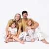 Bellabu Bear Kids Baseball Bamboo Kids Pajama Short Set - 4 of 4
