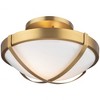 Artcraft Lighting Cara 2 - Light Flush Mount in  Brushed Brass - 2 of 2