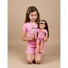 Leveret Girl and Doll Matching Cotton Short Pajamas - 3 of 4