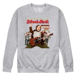 Men's - School of Rock - Movie Cover Graphic Fleece Sweatshirt - 1 of 4
