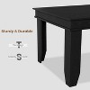 GAOMON Farmhouse Dining Table for 6-8 People, 70.87" Long Wooden Kitchen Table with Sturdy Frame & Rustic Wooden Finish - 3 of 4