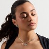 EVRY JEWELS WATERPROOF Gold or Silver Plated You Have My Heart Necklace - 2 of 2