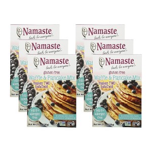 Namaste Foods Gluten Free Waffle And Pancake Mix - Case of 6/21 oz - 1 of 4