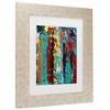 Trademark Fine Art Oliver Nolan Dripping II Matted Framed Art - 3 of 4