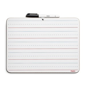 Staples 8.9" x 11.8" Dry-Erase Learning Board (44951) 2773817 - 1 of 4