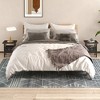 HOMLUX 2PCS Modern Bedside End Table Nightstand with Removable Drawer & Open Shelf - 3 of 4