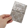 Unique Bargains Woven Plaid Passport Holder 1 Pc - 3 of 4