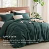 100% Washed Cotton Duvet Cover Minimalist Cotton Duvet Cover for All Seasons GentleSoft™ Plain Simple Bedding Set - 2 of 4