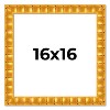 PosterPalooza | 16x16 Bamboo Picture Frame, UV Acrylic, 4 Finishes - Brown, Black, Gold, and Natural - 2 of 4