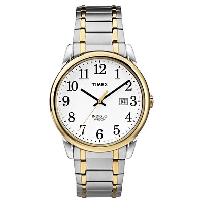 Men's Timex Easy Reader Expansion Band Watch - Two-Tone TW2P81400JT