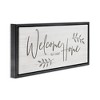 Stupell Industries Welcome To Our Home Country Sign, 25" x 11" - 3 of 4