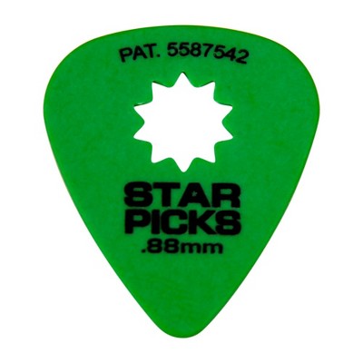 Everly Star Grip Guitar Picks (50 Picks)