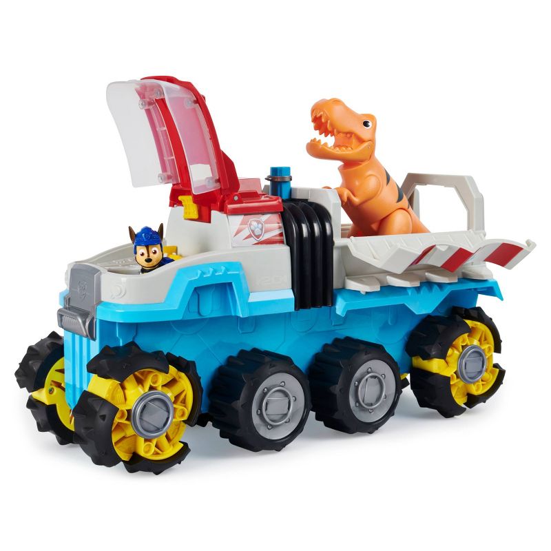 PAW Patrol Dino Rescue Dino Patroller Motorized Team Vehicle with Exclusive Chase and T-Rex Figures, 4 of 12
