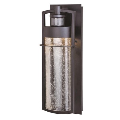 Vaxcel Logan 1 - Light Wall Light in  Carbon Bronze