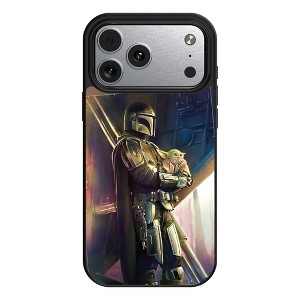 Star Wars Mandalorian Portrait MagSafe Compatible Cell Phone Case for Apple iPhone 17 Series - 1 of 4
