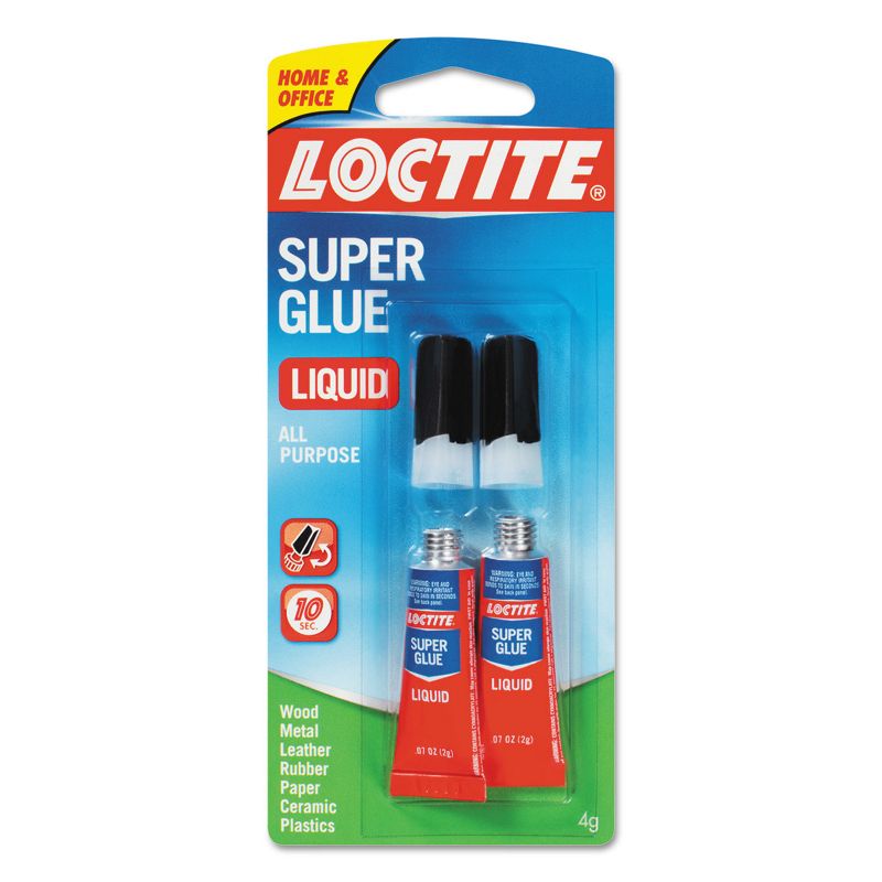 Loctite All-Purpose Super Glue 2 gram Tube 2/Pack 1363131, 2 of 3